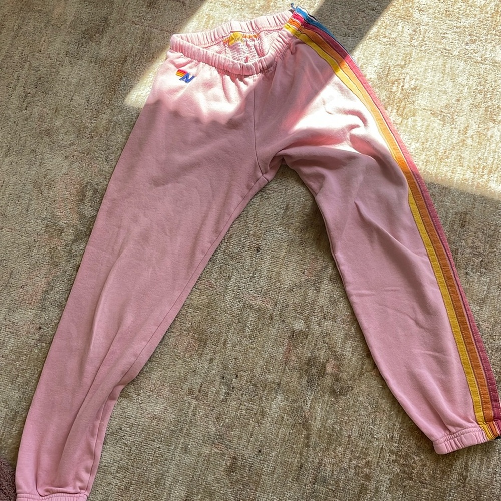 Aviator Nation Pink Sweatpants